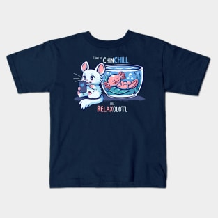 Chinchill and RelaxOLOTL Kids T-Shirt